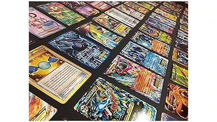 The image shows a rare, valuable holographic Charizard Pokemon card from a list of top 100 expensive cards.
