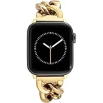 The image shows a collection of luxurious and expensive bands suitable for a smart wrist device.