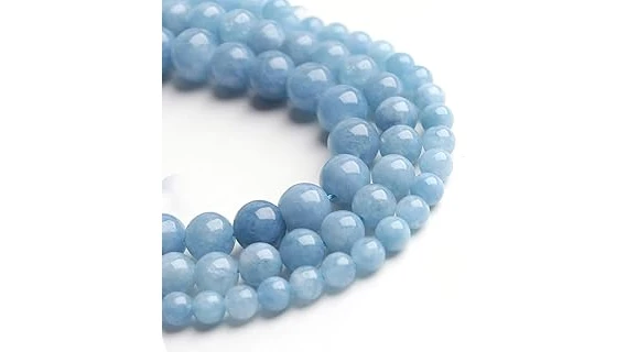 This image shows a stunning, large aquamarine gemstone, perfect for a top 10 list.