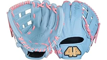 The image shows a luxurious, custom baseball glove, part of the top 10 most expensive baseball glove collection.