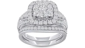 The image shows a stunning, elaborate diamond ring, likely one of the top 10 most expensive beautiful diamond rings.