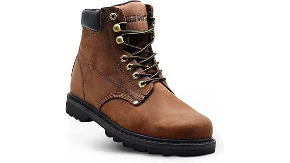The image shows a pair of luxurious, hand-stitched leather boots, perfect for a Top 10 Most Expensive Boot Brand feature.