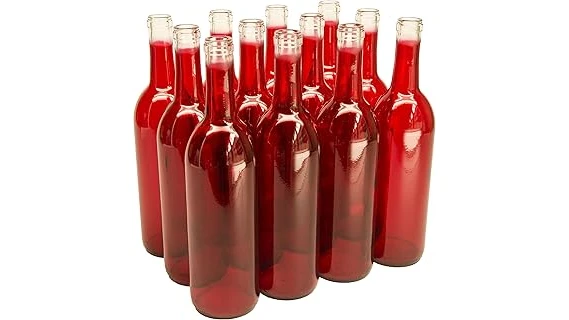 The image shows a collection of opulent red wine bottles, some gleaming, representing the top 10 most expensive.