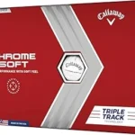 This image shows a collection of premium golf balls, highlighting the most expensive offerings.