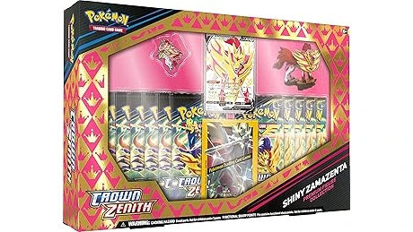 The image shows a rare, highly valuable trading card, possibly from a Top 10 Most Expensive Cards Crown Zenith list.