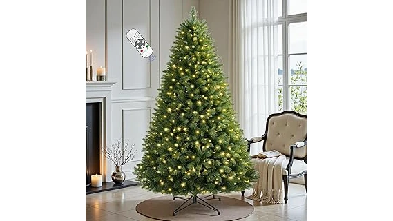 The image shows an incredibly opulent, jewel-encrusted Christmas tree, likely featured in a list of the most expensive trees.