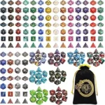 The image shows a luxurious, ornate dice set, part of the Top 10 Most Expensive Dice Set.