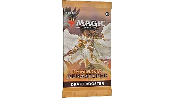 The image shows a collection of rare Magic: The Gathering cards from Dominaria Remastered.