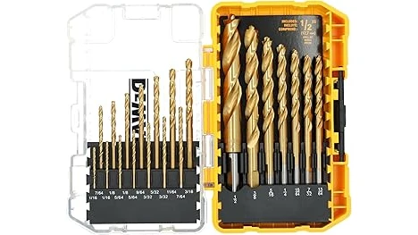 The image shows a collection of exceptionally shiny, high-end drill bits, possibly from the Top 10 Most Expensive Drill Bits list.