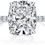 The image shows a dazzling diamond engagement ring, perfect for a top 10 most expensive brands list.