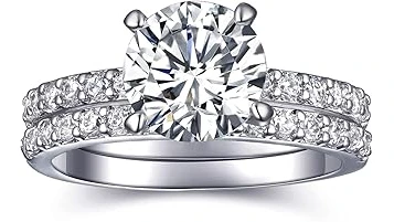 This image shows a dazzling diamond engagement ring, likely among the most expensive featured in the blog post.