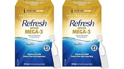 The image shows a detailed close-up of various prescription eye drop bottles for the Top 10 Most Expensive Eye Drops Prescription list.