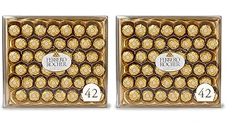 The image shows a luxurious display of the most expensive, decadent chocolate hazelnut confections.
