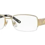 The image shows a close-up of luxurious eyeglasses, hinting at the Top 10 Most Expensive Glasses Brands.
