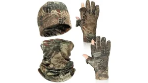 The image shows a collection of luxury hunting equipment, part of the Top 10 Most Expensive Hunting Gear.