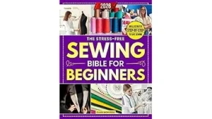 The image shows luxurious sewing machines and fabric selections, hinting at the top 10 most expensive sewing hobbies.