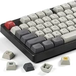 The image shows a keyboard with several ornate and uniquely crafted keycaps, hinting at the top 10 most expensive.