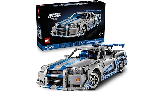 The image shows a detailed, large-scale Lego Technic model, possibly a featured set from the Top 10 Most Expensive Lego Technic Set list.