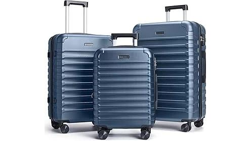 The image shows a luxurious leather luggage set, perfect for showcasing the top 10 most expensive luggage options.