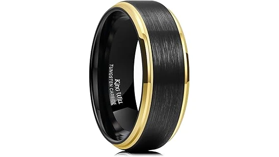 This image shows a close-up of a luxurious male wedding ring, a featured example from the Top 10 Most Expensive Male Wedding Rings list.