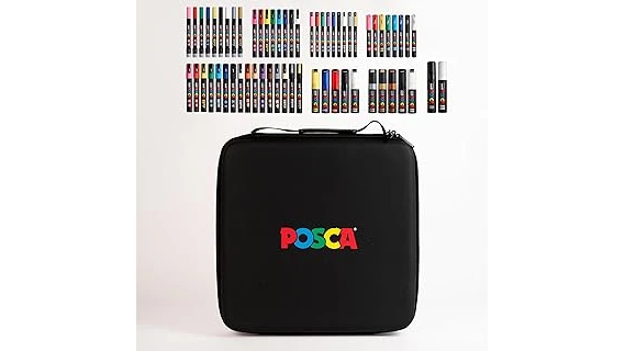 The image shows a collection of luxurious markers, likely featured in a Top 10 Most Expensive Markers list.