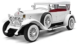 The image shows a collection of meticulously detailed and valuable model cars, part of the top 10 most expensive.