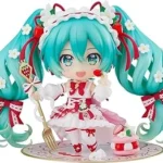 The image shows a collection of detailed, collectible figures, likely from the Top 10 Most Expensive Nendoroid list.