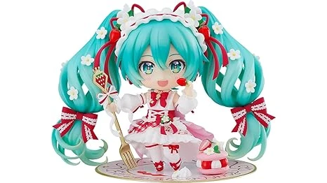 The image shows a collection of detailed, collectible figures, likely from the Top 10 Most Expensive Nendoroid list.