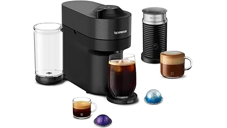 This image shows a sleek, modern coffee maker, possibly a top contender for the most expensive Nespresso machine.