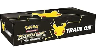 The image shows several highly valuable Pokemon cards from the celebrated collection, part of the Top 10 Most Expensive Pokemon Celebrations Cards.