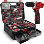 This image shows a collection of high-end, expensive power tools from the Top 10 list.