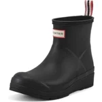 The image shows several pairs of luxurious and designer rain boots, likely from a top 10 list.