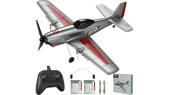 The image shows an intricately detailed, high-end remote control airplane, a likely contender for the most expensive.