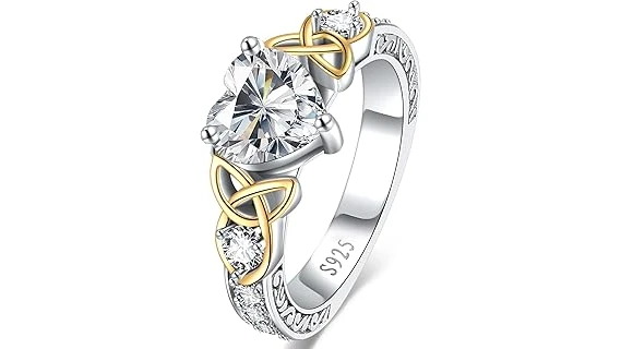 This image shows a stunning diamond engagement ring, a top contender in expensive rings for her.
