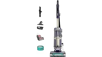 The image shows a sleek, powerful vacuum cleaner, highlighting one of the top expensive models.