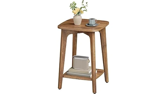 The image shows a luxurious modern side table, perfect for a high-end decor collection.