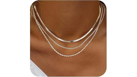 The image shows a dazzling silver necklace, perfect for a top 10 most expensive silver necklace list.