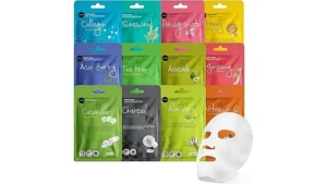 The image shows luxurious skincare products artistically arranged, suggesting top-tier expensive selections for this list.