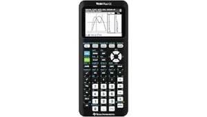 The image shows a collection of sophisticated scientific calculators, likely the top 10 most expensive Texas Instruments models.