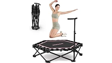 The image shows a luxurious, expansive trampoline, highlighting the top 10 most expensive trampoline options available.