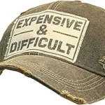 The image shows a curated collection of stylish trucker hats, highlighting top expensive options.
