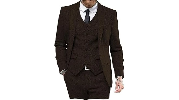 The image shows luxurious tweed fabric samples, hinting at the top 10 most expensive tweed selections.