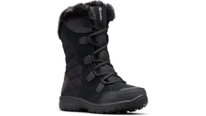 The image shows a pair of stylish, expensive winter boots suitable for a top 10 list.