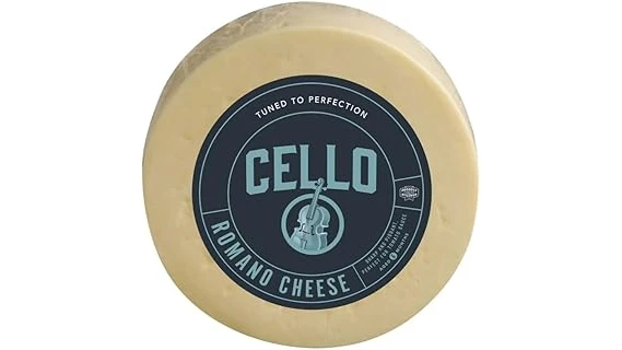 The image shows a large, aged wheel of cheese, perfect for a luxurious tasting.